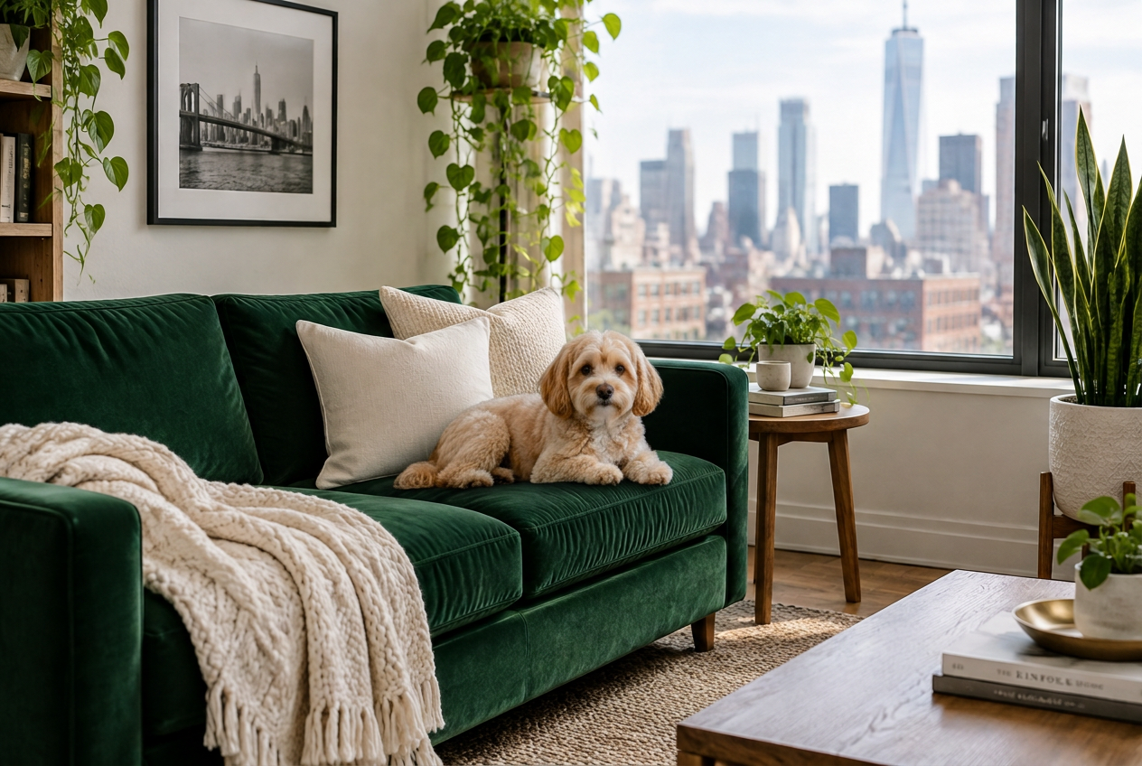 Choosing a dog for apartment life: what matters more than size