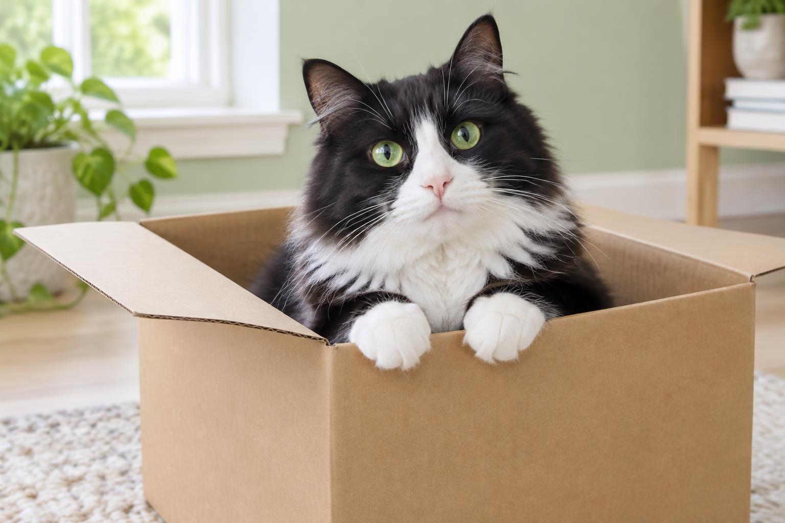 Why the best cat bed might be a box